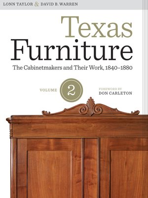 cover image of Texas Furniture, Volume Two